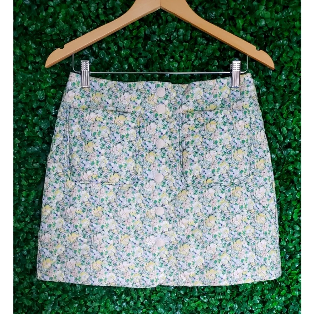 33. J.Crew Limited-edition quilted button-front mini skirt in Liberty® fabric